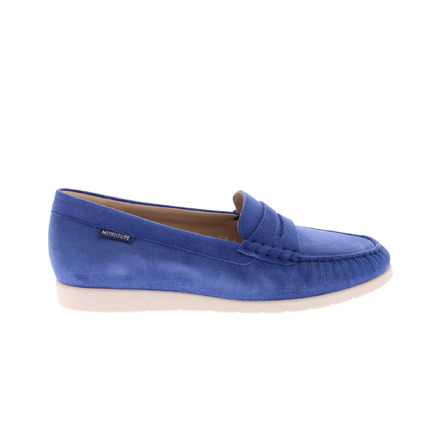 Mephisto mocassins blauw