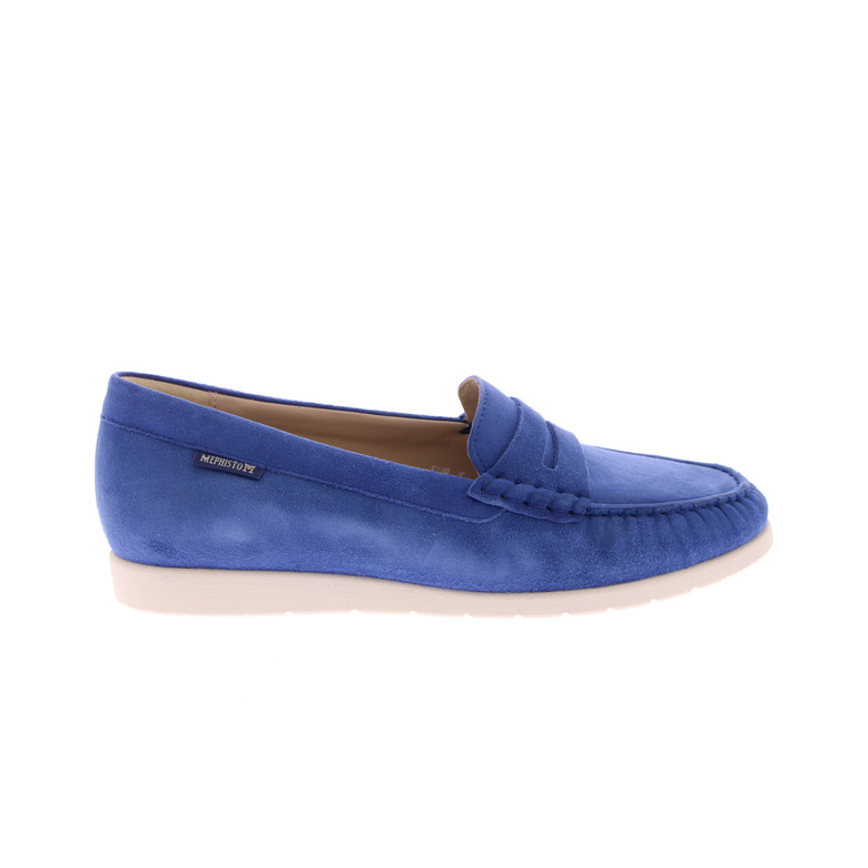 Mephisto mocassins blauw
