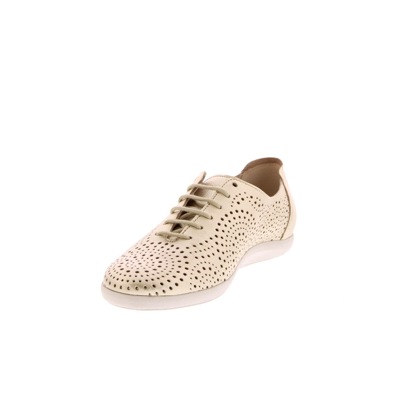 Mephisto chaussures à lacets or 3