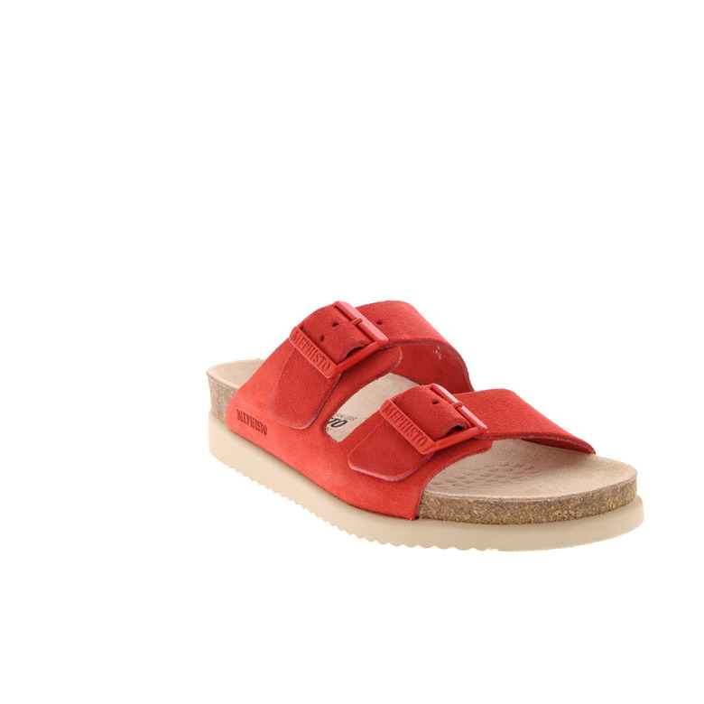 Mephisto slippers rood 2