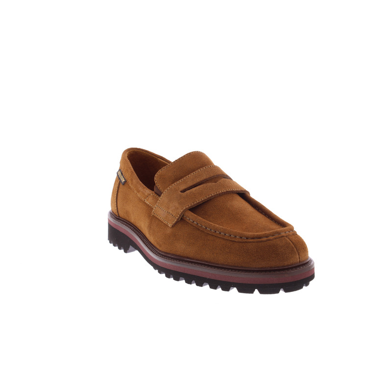 Mephisto lage schoenen cognac 2