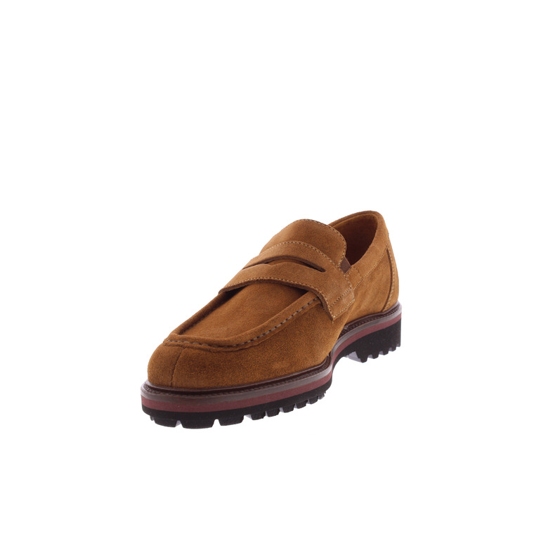Mephisto lage schoenen cognac 3