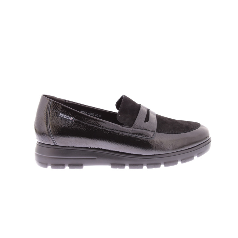 Mephisto slip-ons zwart