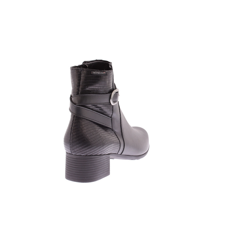 Mephisto enkellaarsjes zwart 4