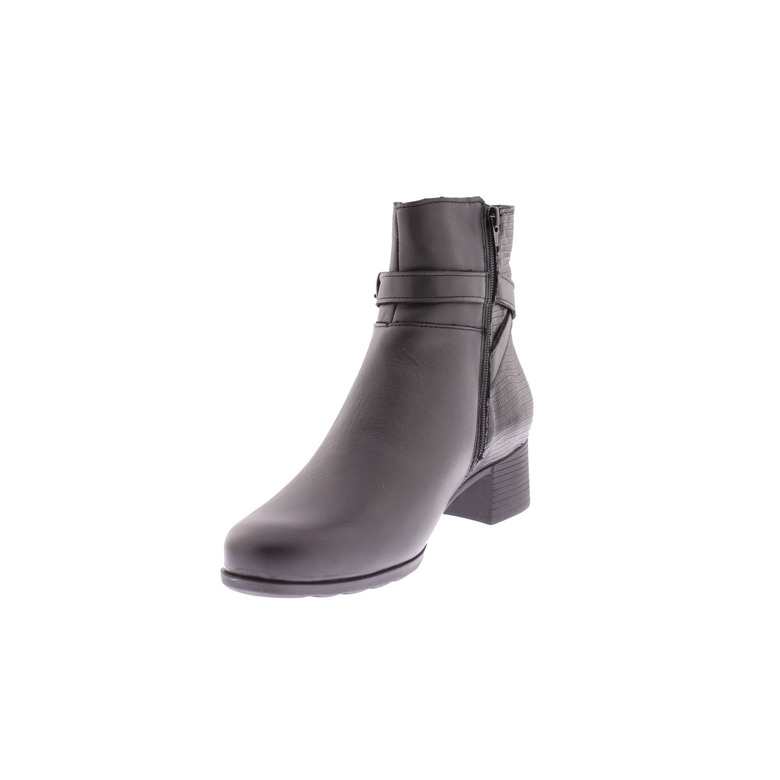 Mephisto enkellaarsjes zwart 3
