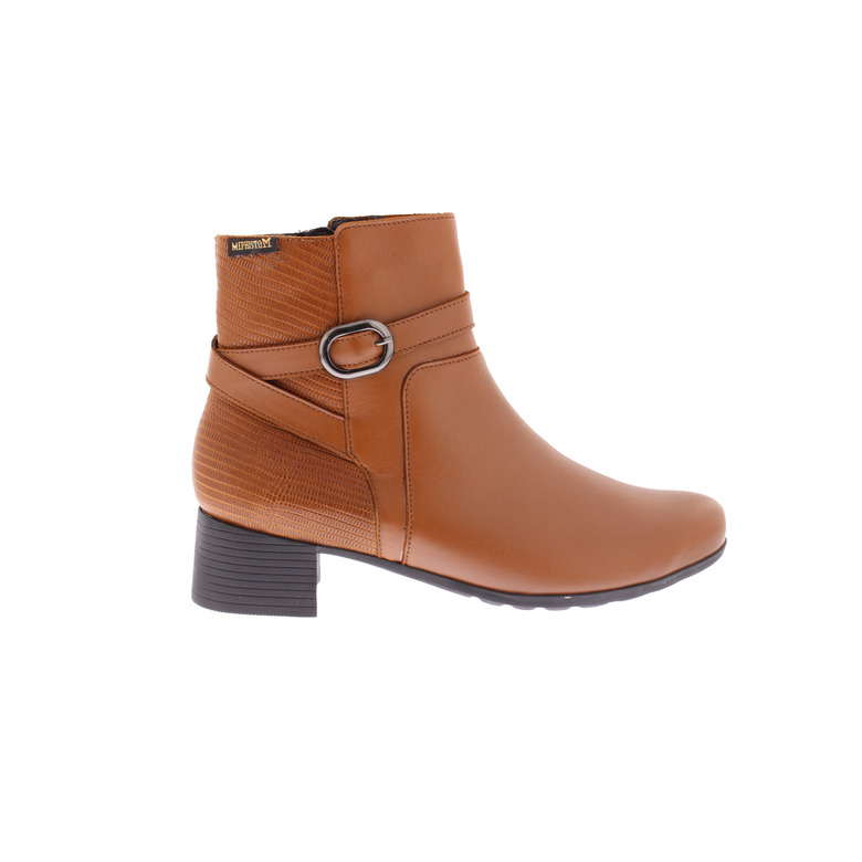 Mephisto enkellaarsjes cognac