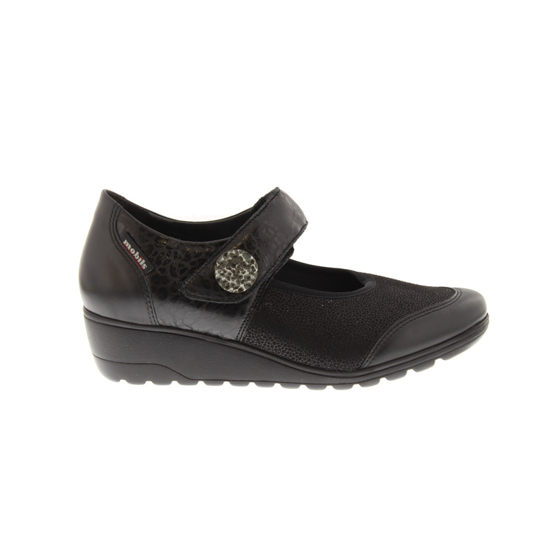 Mephisto Mobils ballerina's zwart