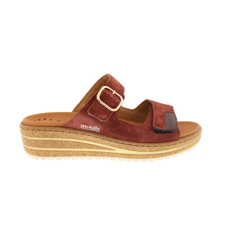 Mephisto Mobils slippers bordeaux