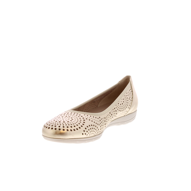 Mephisto ballerinas gold 3