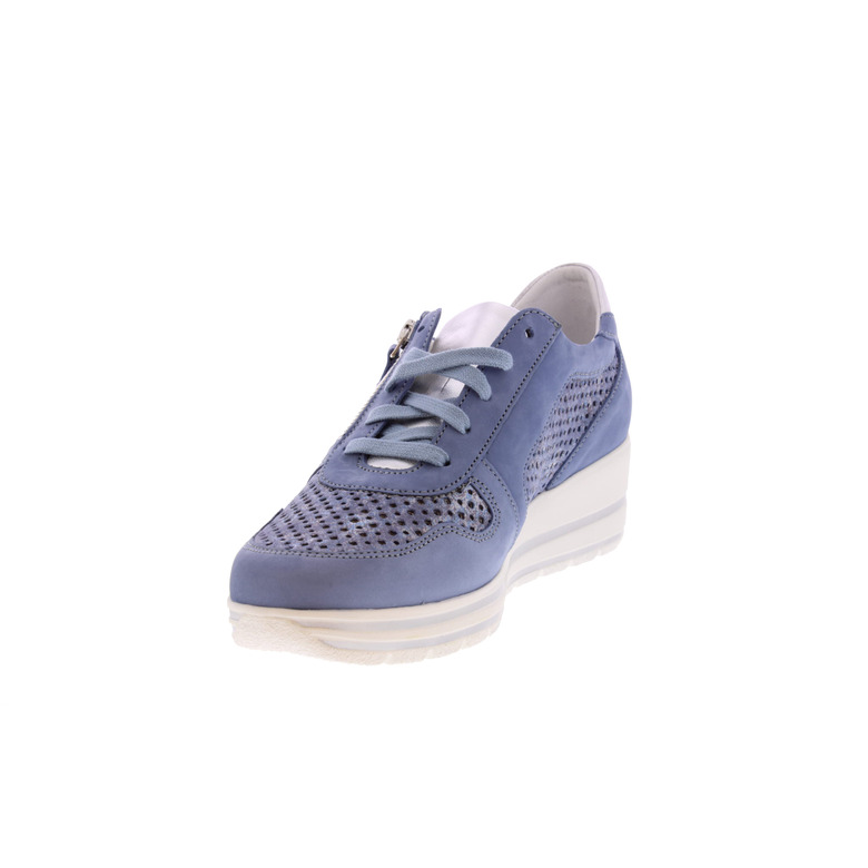 Mephisto Mobils chaussures à lacets bleu 3