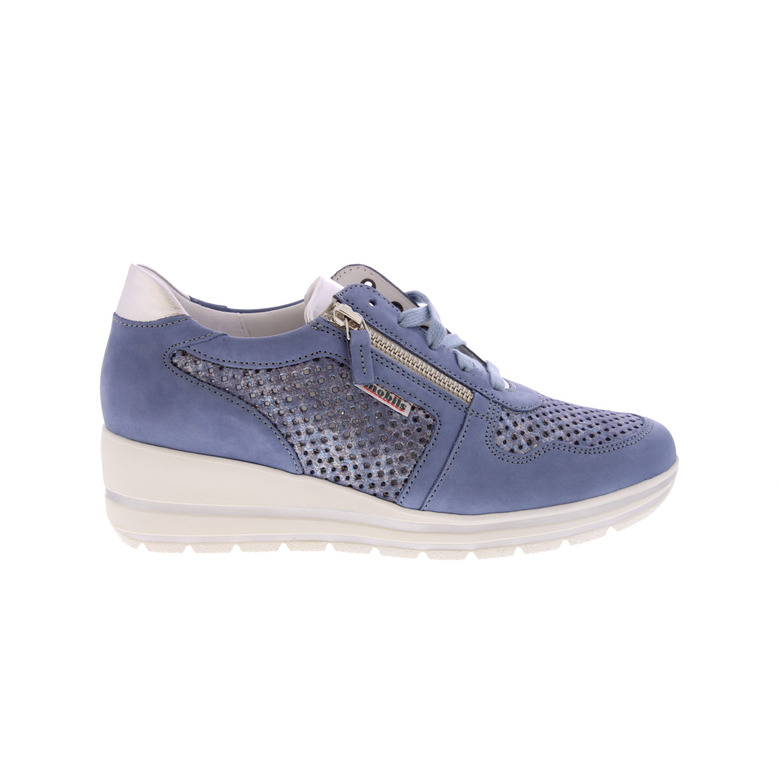 Mephisto Mobils schnürschuhe blau