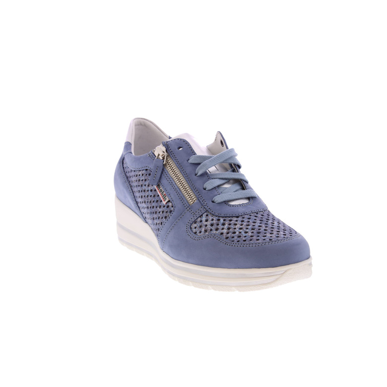 Mephisto Mobils chaussures à lacets bleu 2