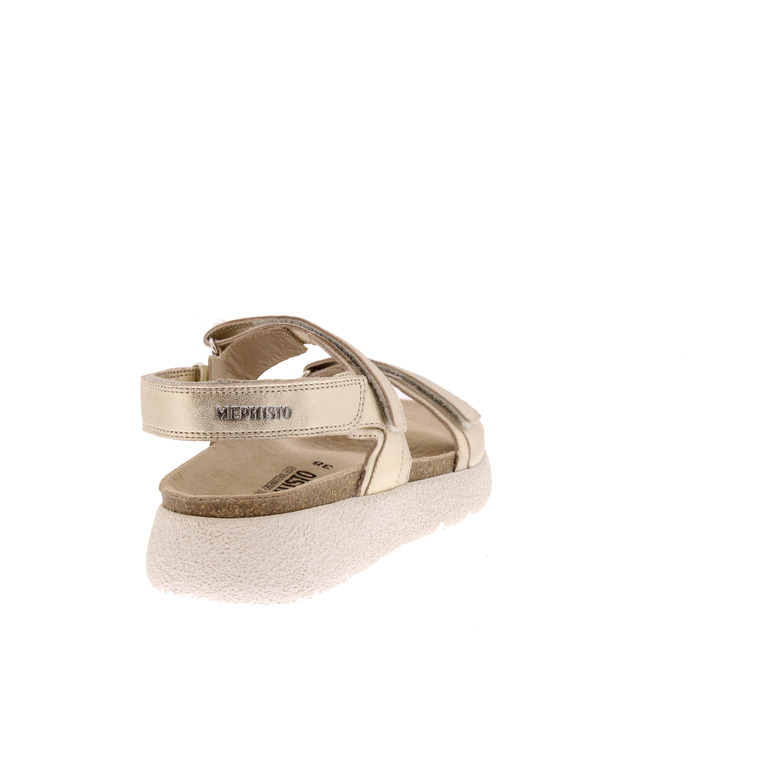 Mephisto sandalen goud 4