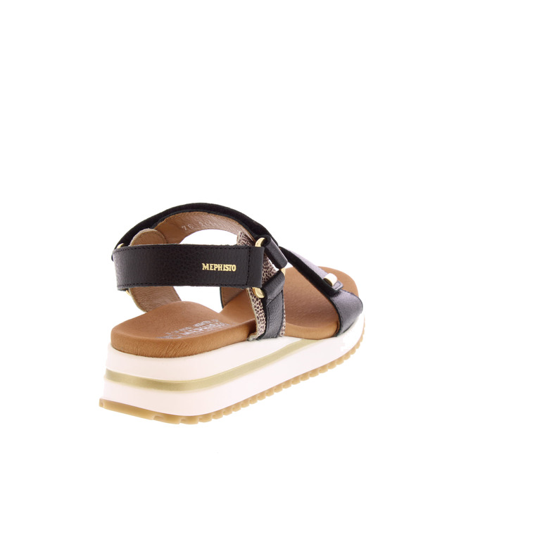Mephisto sandalen zwart 4