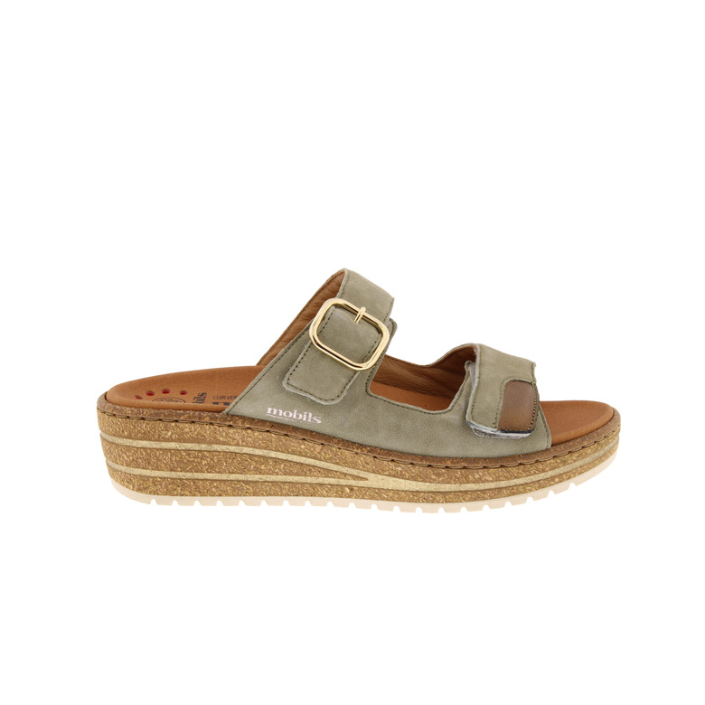 Mephisto Mobils slippers groen