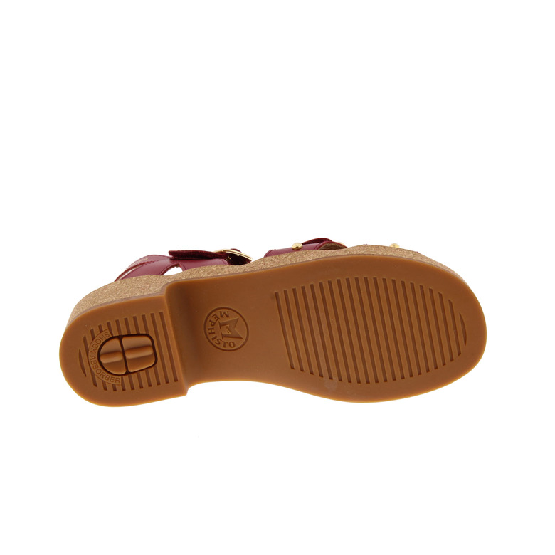 Mephisto sandalen rood 5