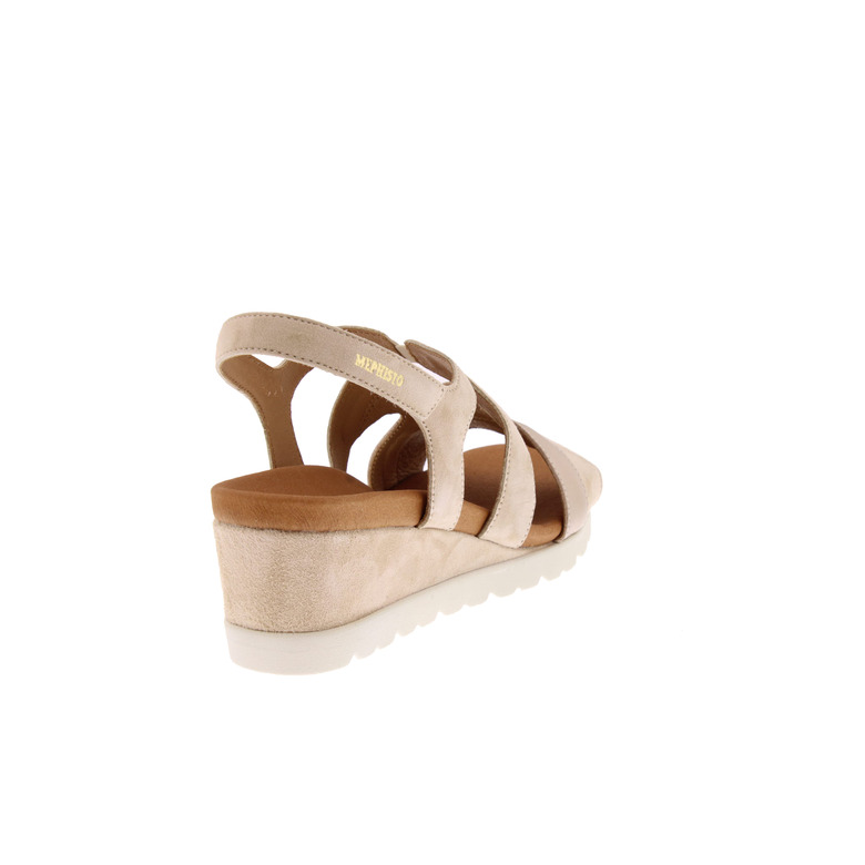 Mephisto sandals lightbrown 4
