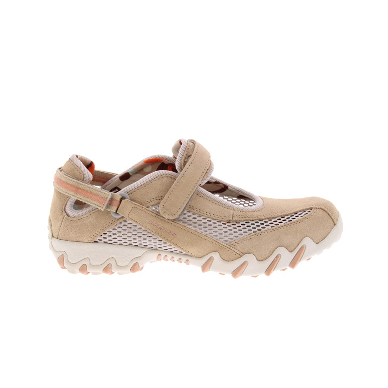 Mephisto Allrounder velcro schoenen beige
