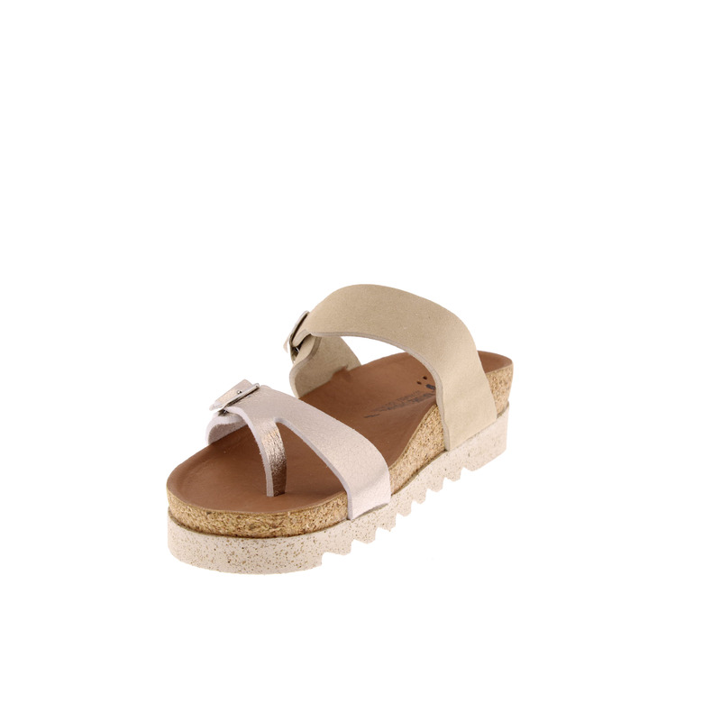 Meph- Nature Is Future thong slippers lightbrown 3
