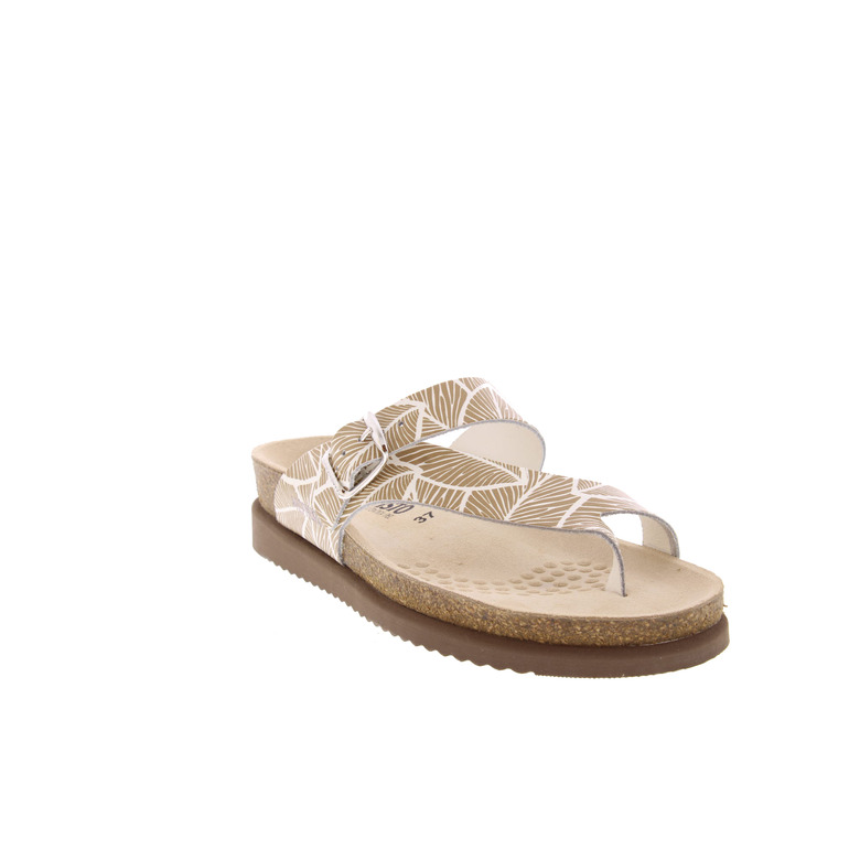 Mephisto thong slippers camel 2