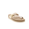Mephisto thong slippers gold 2