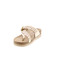 Mephisto thong slippers gold 3