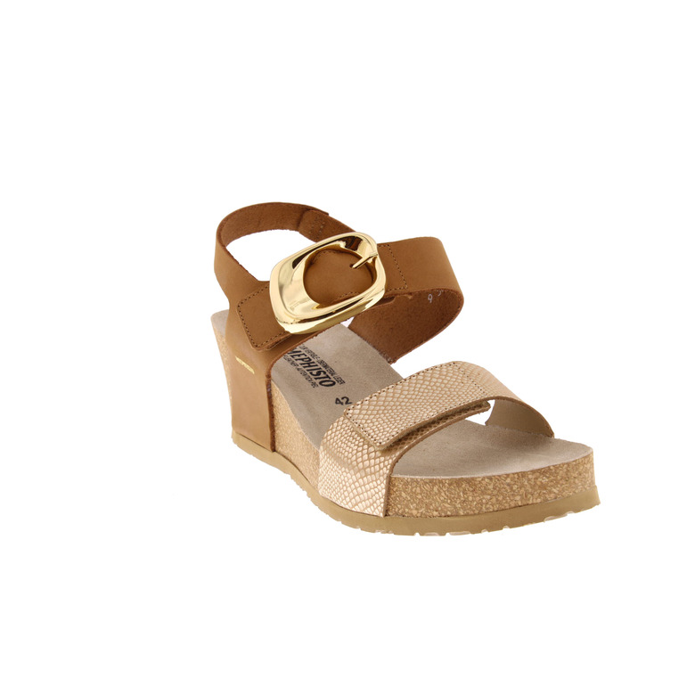 Mephisto sandals camel 2