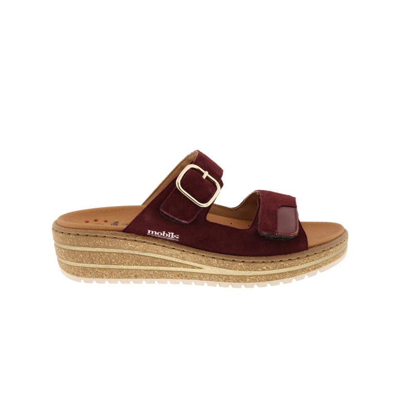 Mephisto Mobils slippers bordeaux 1