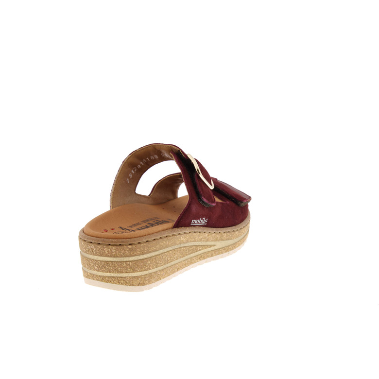 Mephisto Mobils slippers bordeaux 4