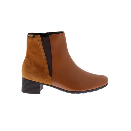 Mephisto enkellaarsjes cognac