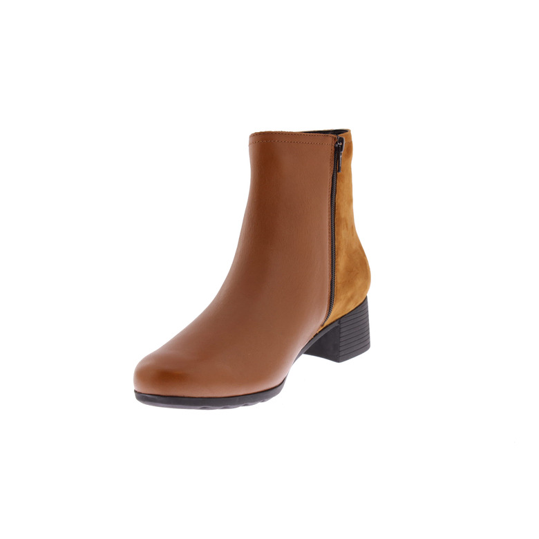 Mephisto enkellaarsjes cognac 3