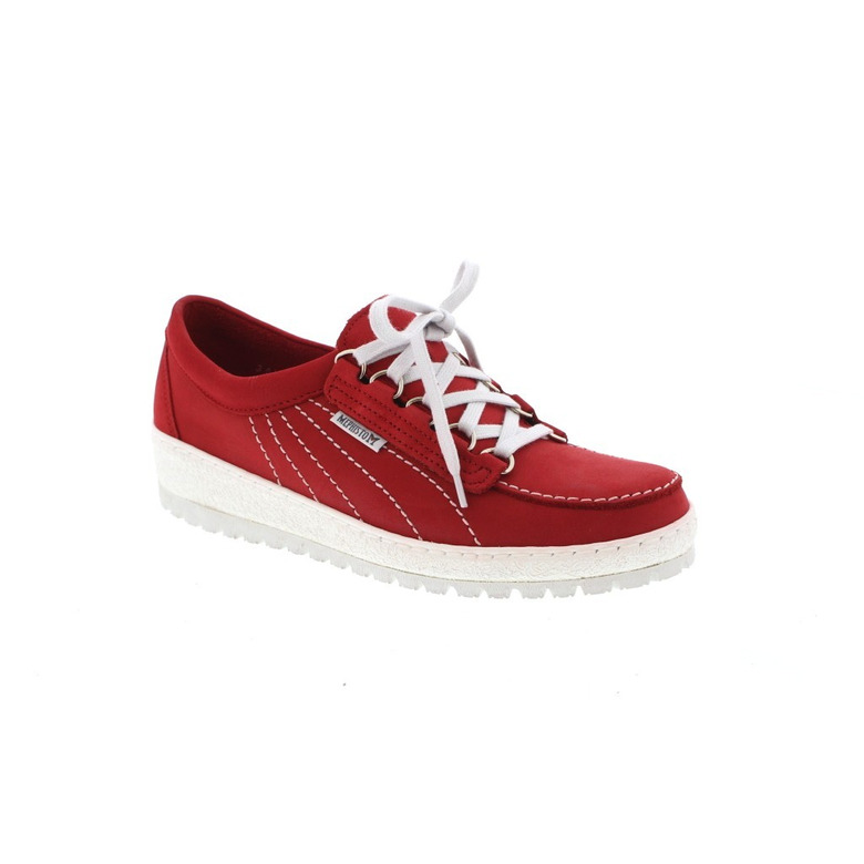 Mephisto niedrige schuhe rot 1