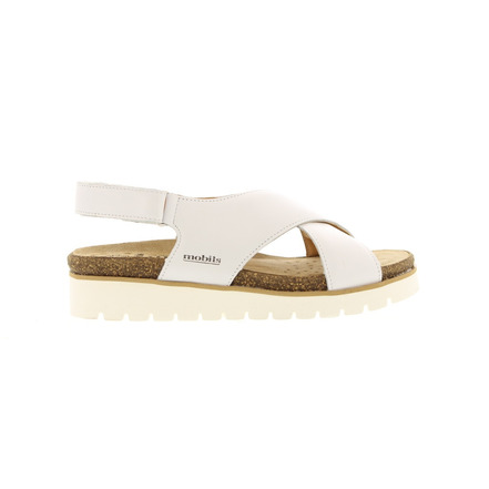 Mobils sandals white