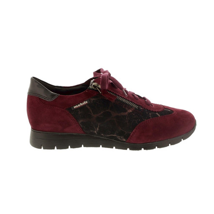Mephisto chaussures à lacets bordeaux