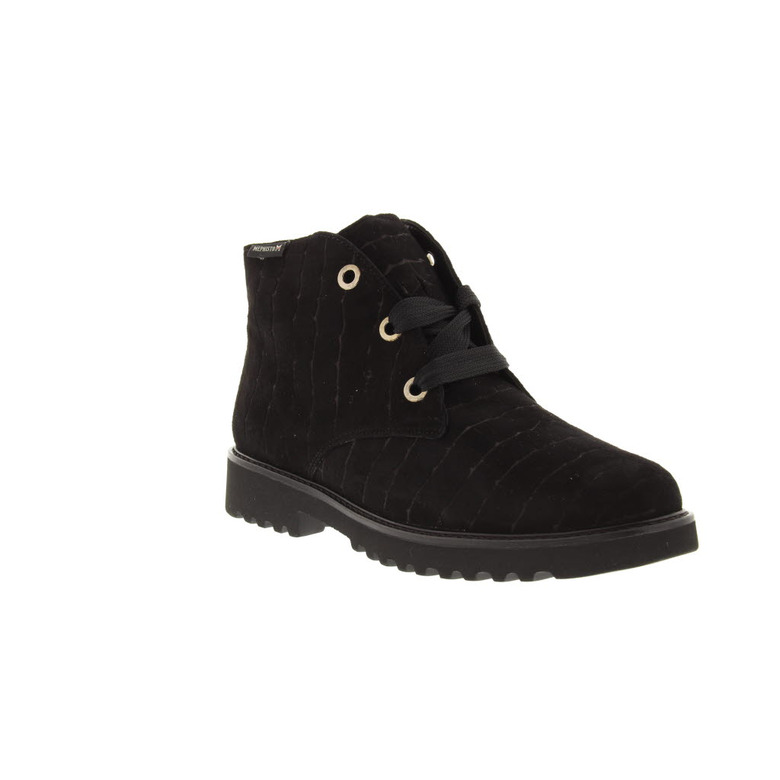 Mephisto veterschoenen zwart 2