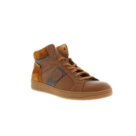 Mephisto lage schoenen cognac