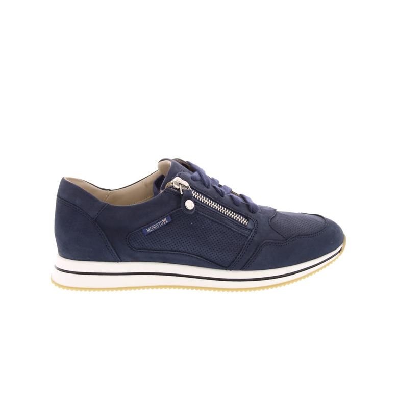 Mephisto niedrige schuhe blau