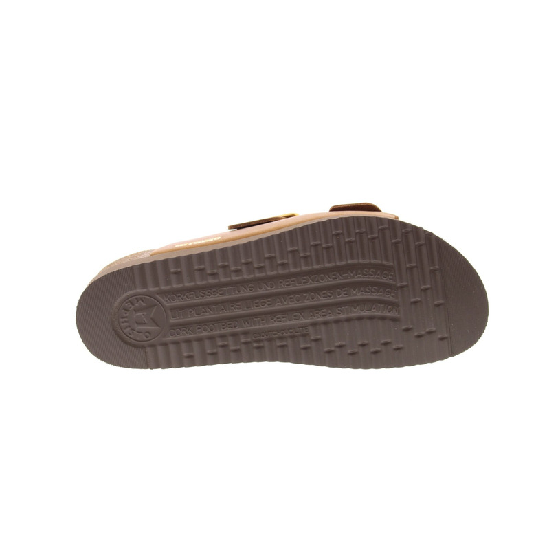 Mephisto thong slippers camel 5