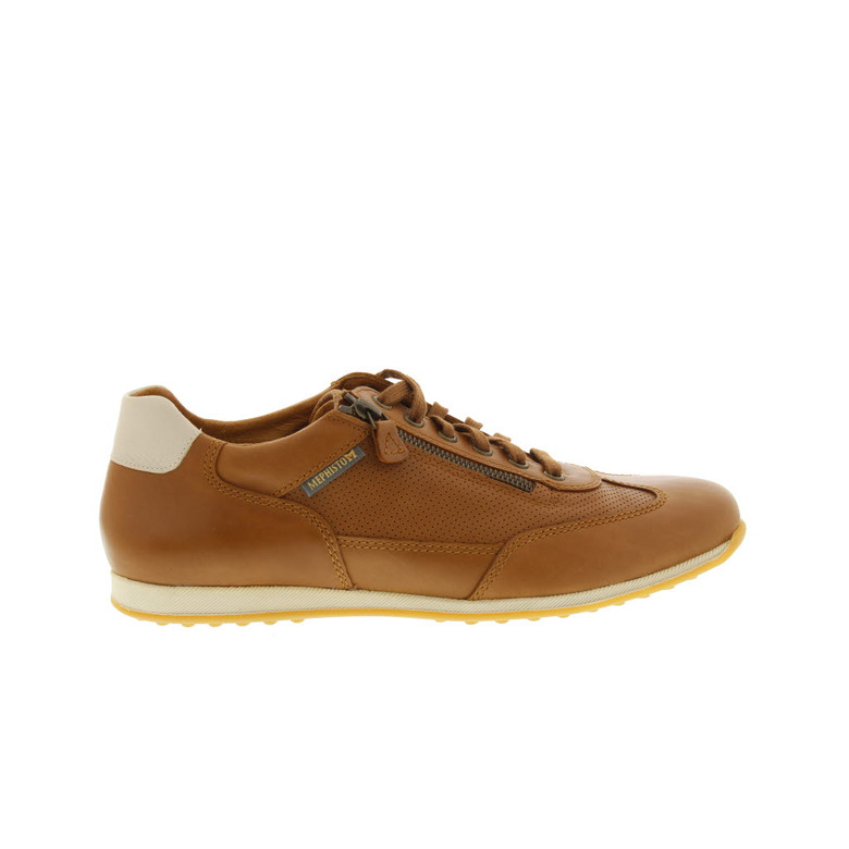 Mephisto niedrige schuhe cognac