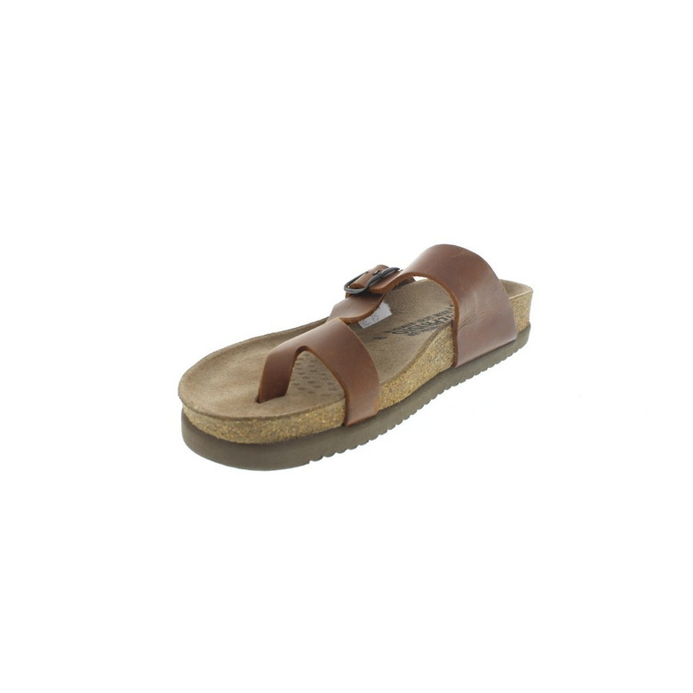 Mephisto thong slippers brown 3