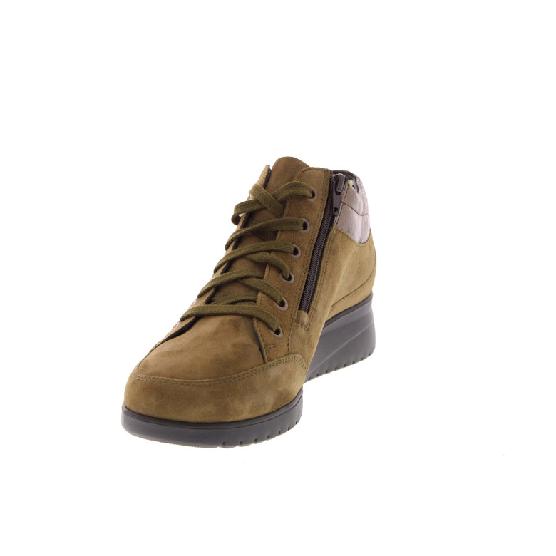 Mephisto veterschoenen kaki 3