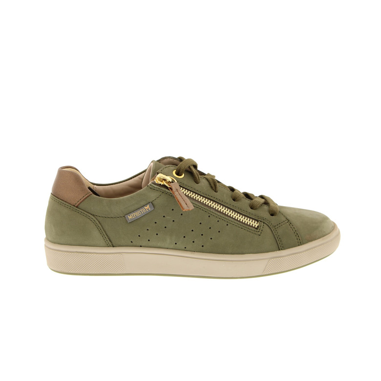 Mephisto low shoes khaki green