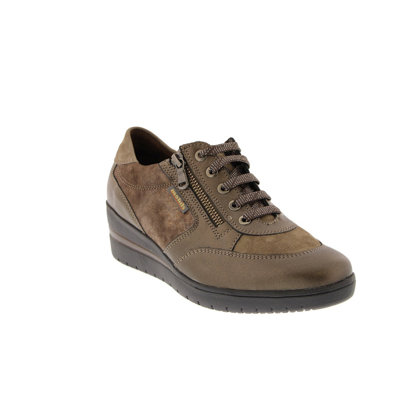 Mephisto Mobils veterschoenen taupe 2