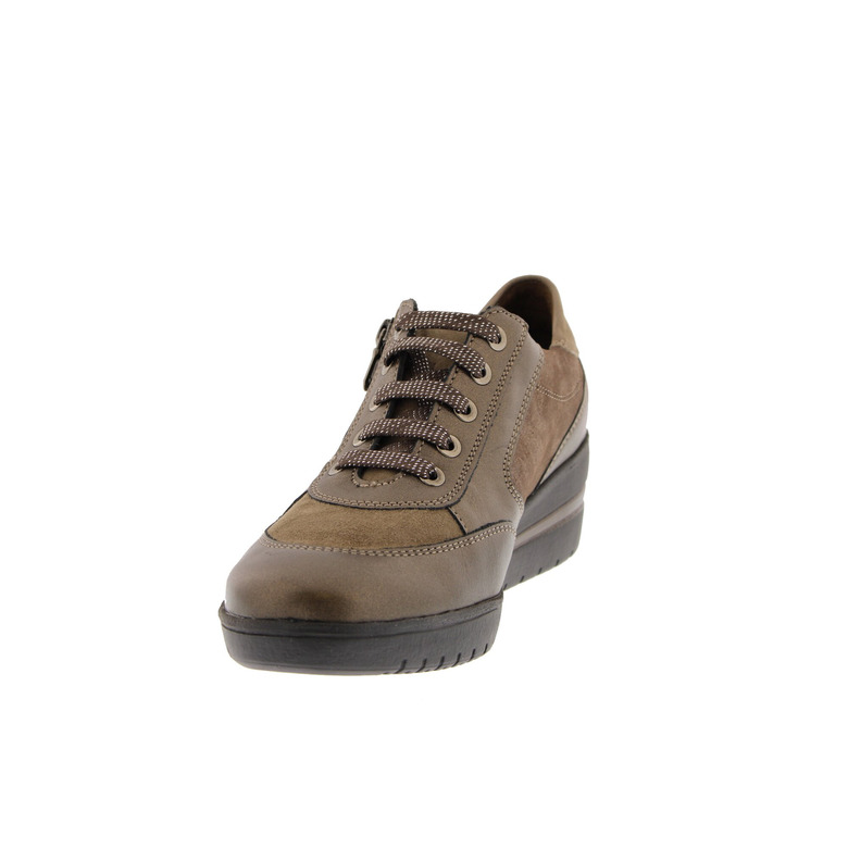 Mephisto Mobils veterschoenen taupe 3