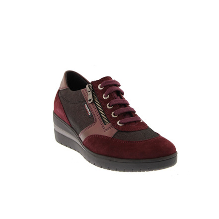 Mephisto Mobils chaussures à lacets bordeaux
