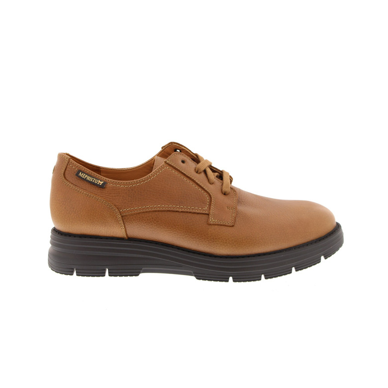 Mephisto niedrige schuhe cognac