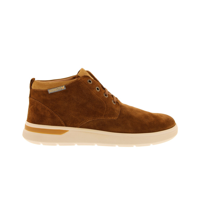 Mephisto hoge schoenen cognac