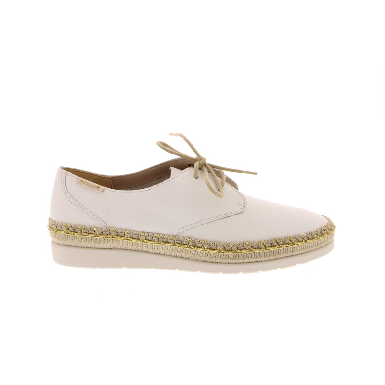 Mephisto chaussures à lacets blanc 1