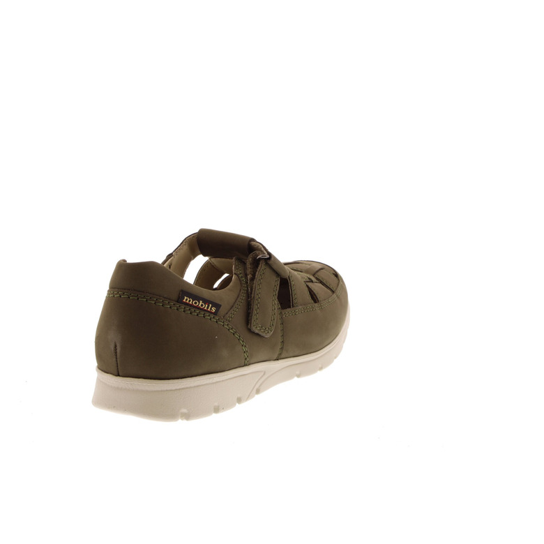 Mephisto Mobils lage schoenen kaki 4