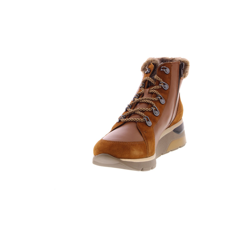 Mephisto chaussures à lacets cognac 3
